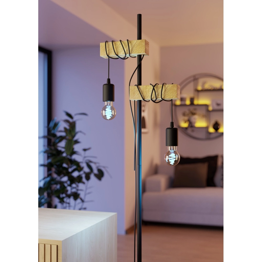 Set van 2 led Zigbee E27 4,9W - 360lm - 2700-6500K - A60 Eglo 9008606293889