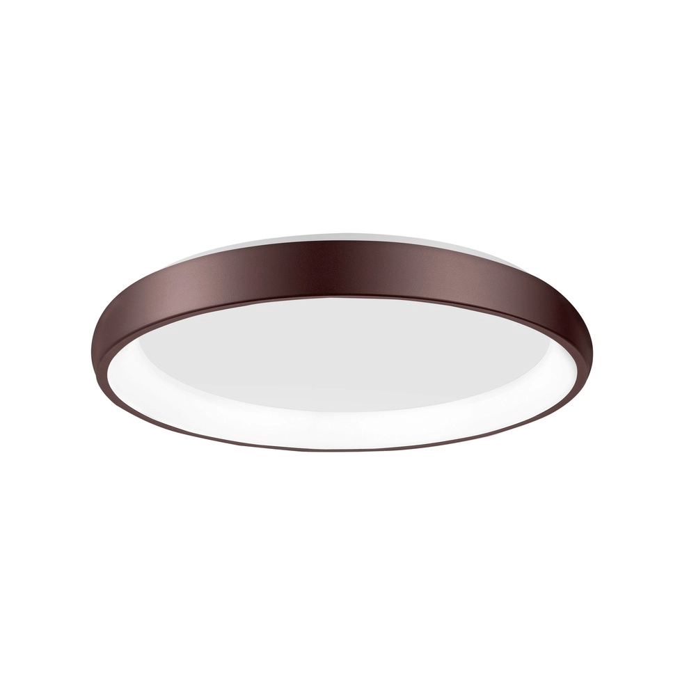Plafondlamp Albi koffie bruin Ø 61cm Lyora 5212017414878