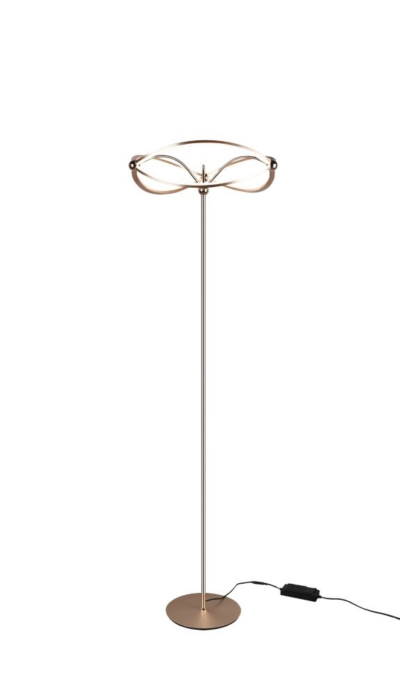 Bronzen vloerlamp Charivari Trio 4017807461169