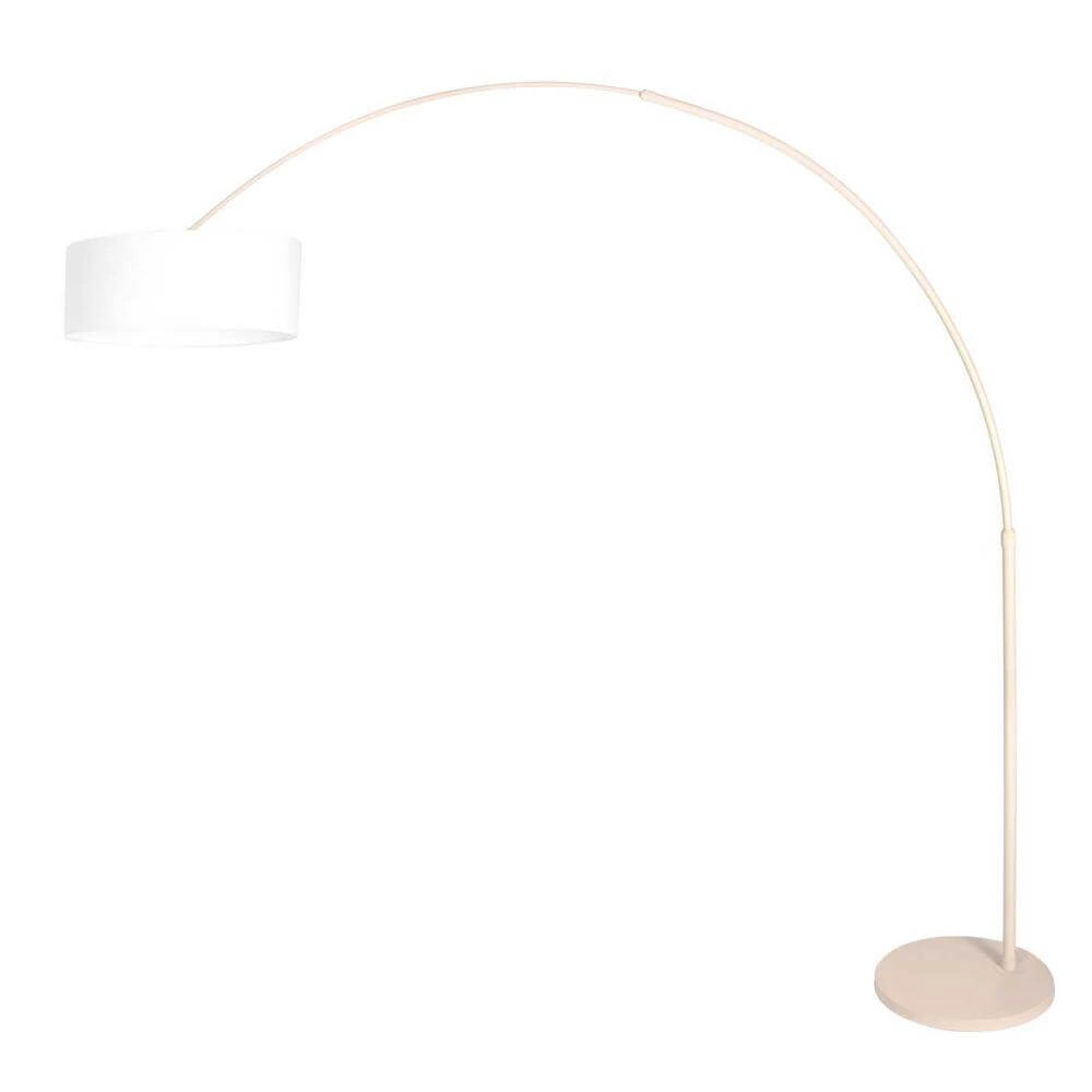 Booglamp Sparkled Light crème met kap wit Ø 50cm Steinhauer 8712746179972