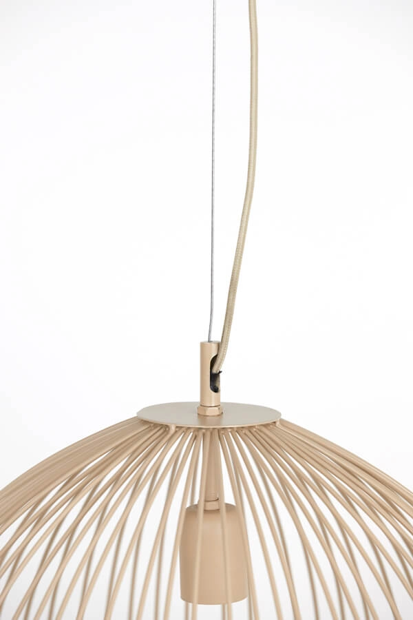 Crème hanglamp Rilana Ø 45cm Light & Living 8717807649784