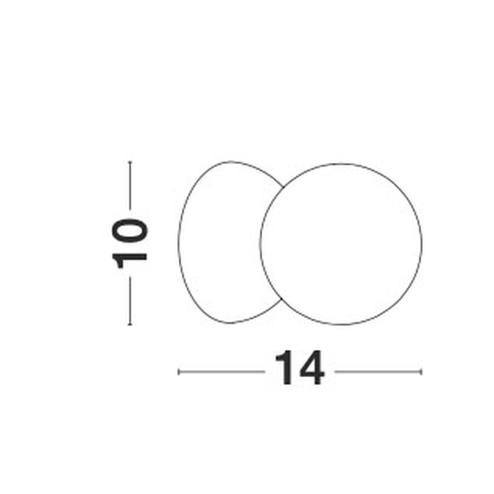 Wandlamp Zero wit Lyora 5212017427809