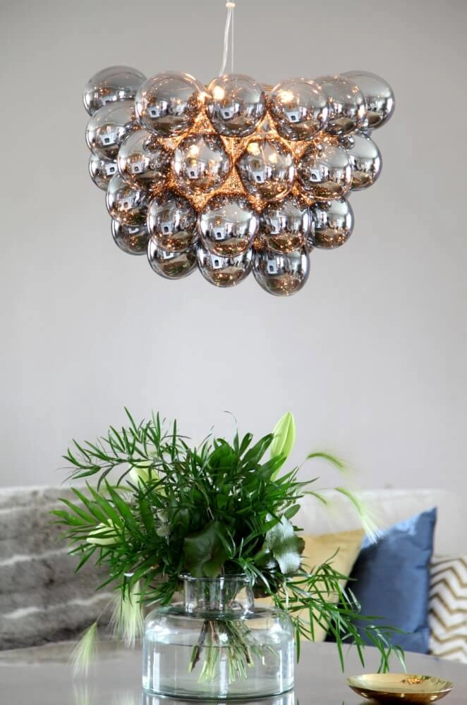 Hanglamp Gross smoke glas 50cm By Rydéns 7391741004413
