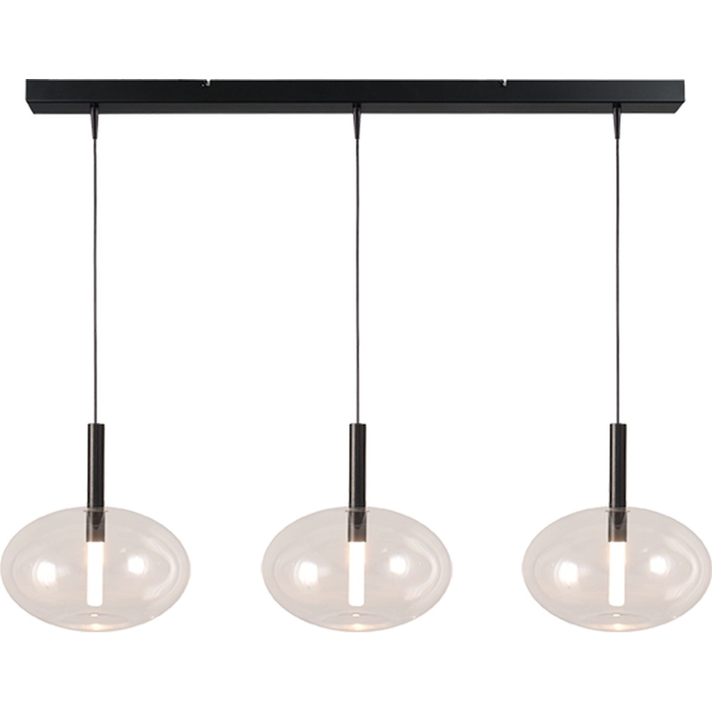 3L hanglamp Ø 24cm Lido Onion met helder glas