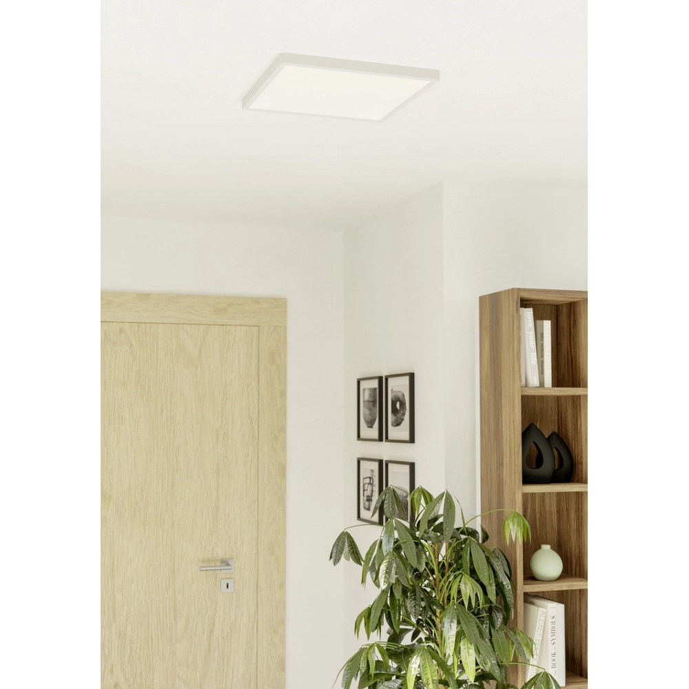 Led plafonnière Fueva 6 vierkant - wit - 39x39cm Eglo 9008606330218