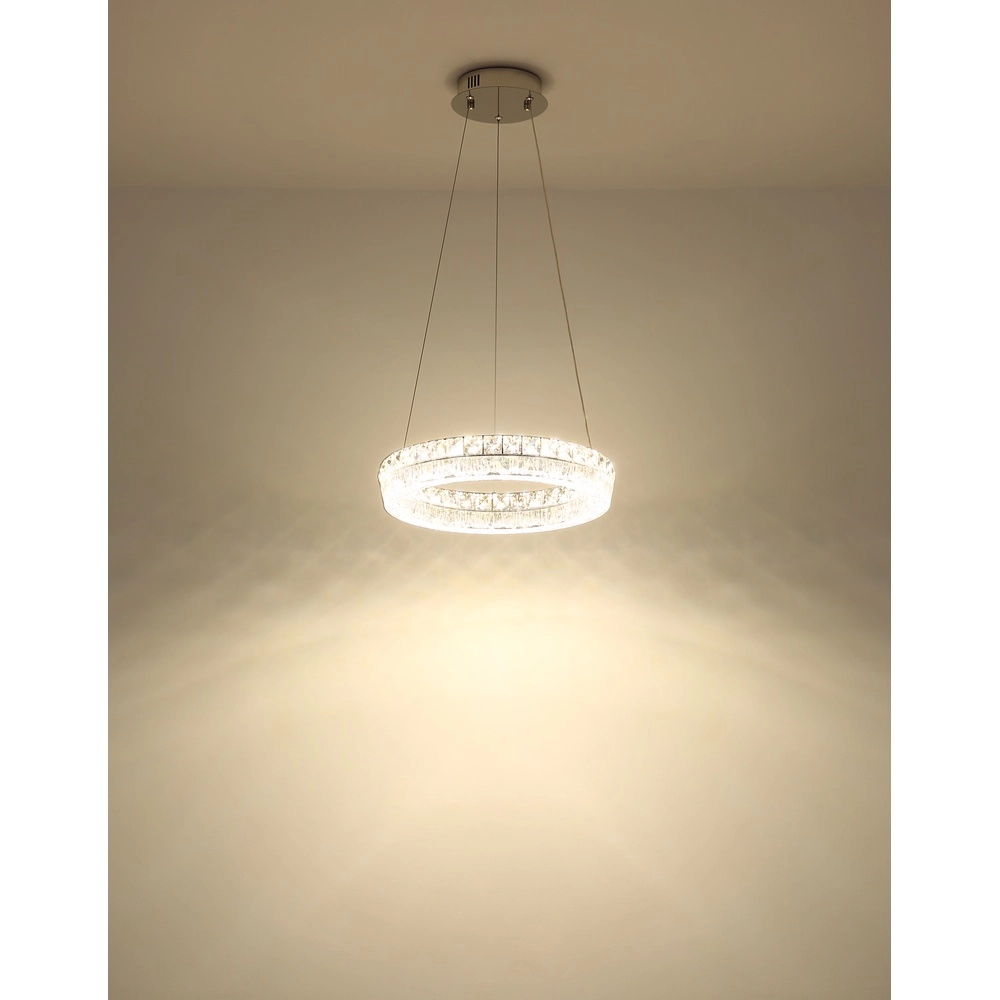 Hanglamp Laurel chroom Globo 9007371566778