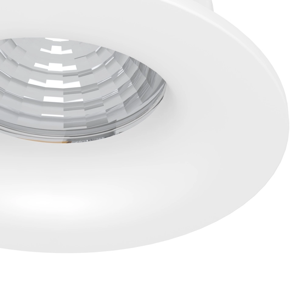 Set van 3 inbouwspots Saliceto wit Ø 8,8cm - 4,8W Eglo 9008606358786