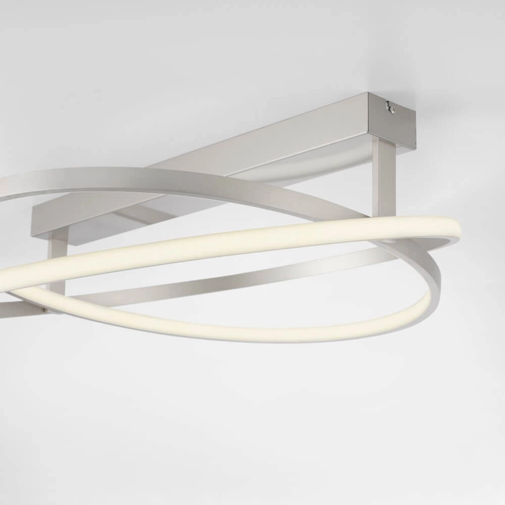 Plafondlamp Q-Beluga metaal Paul Neuhaus 4012248373590