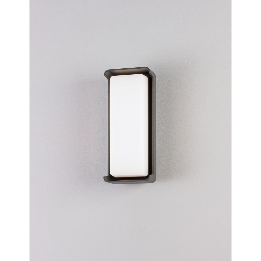 Strakke buitenlamp Keen grijs