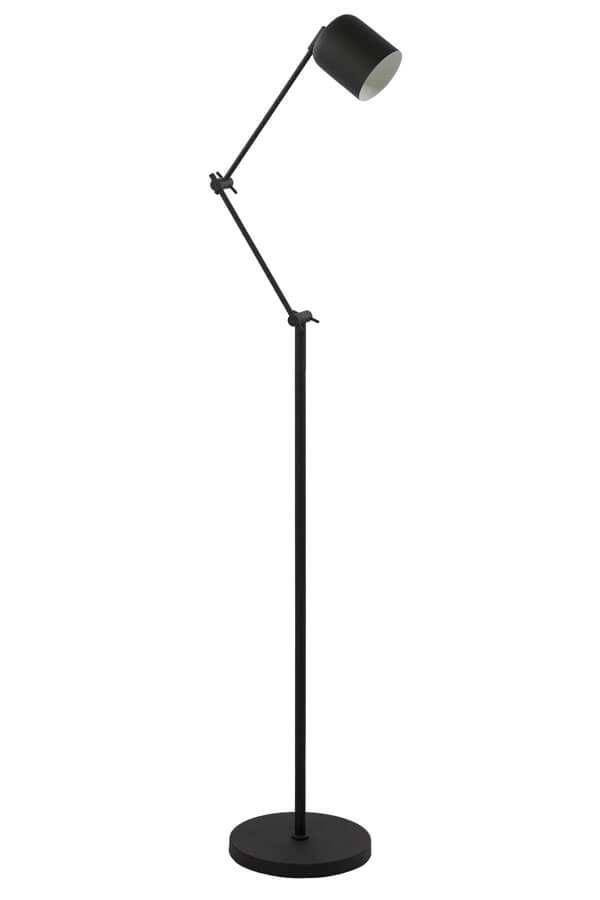 Zwarte leeslamp Rijeka 150cm Light & Living 8717807742171
