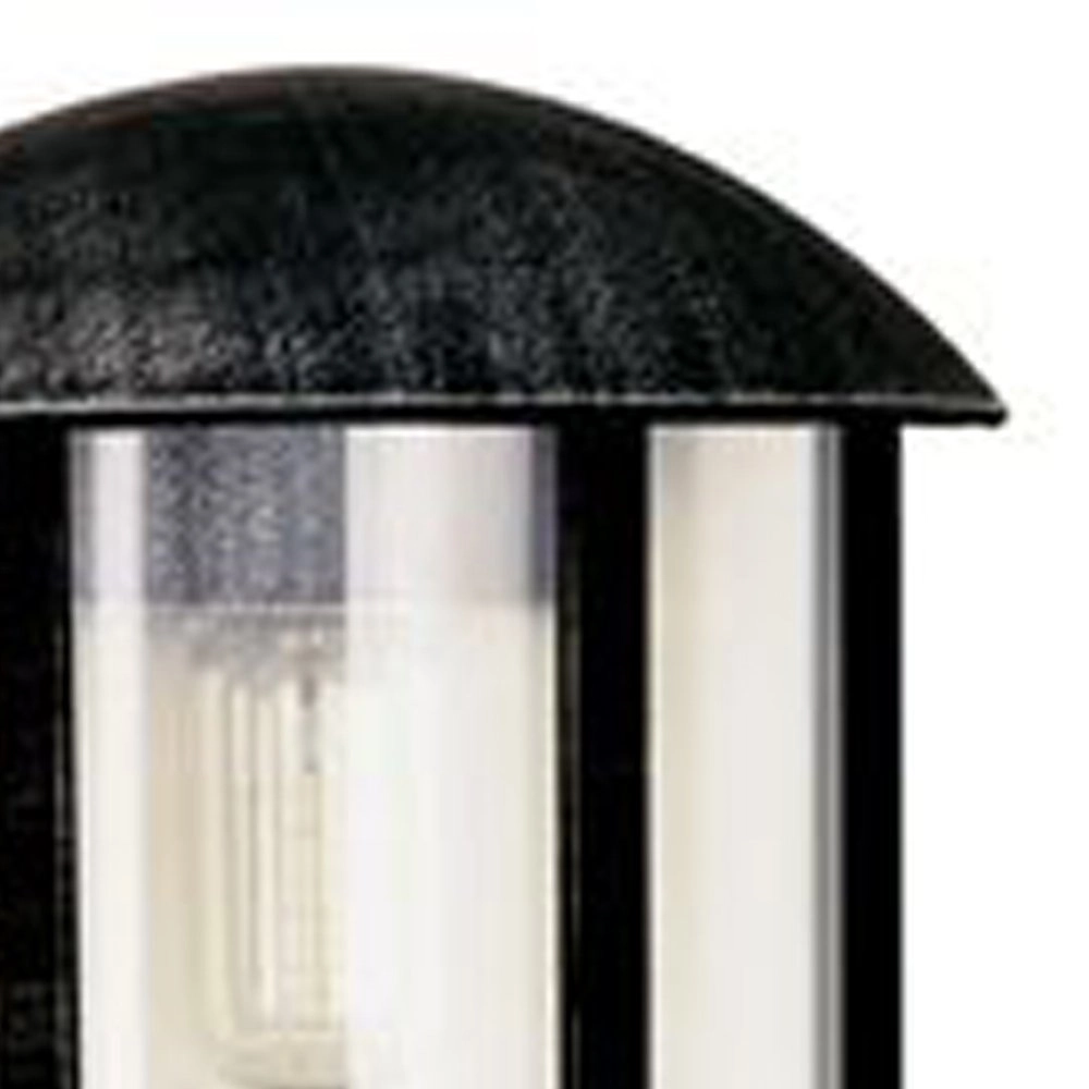 Platte wandlamp buiten Holli zwart - zilver Albert 4007235032253