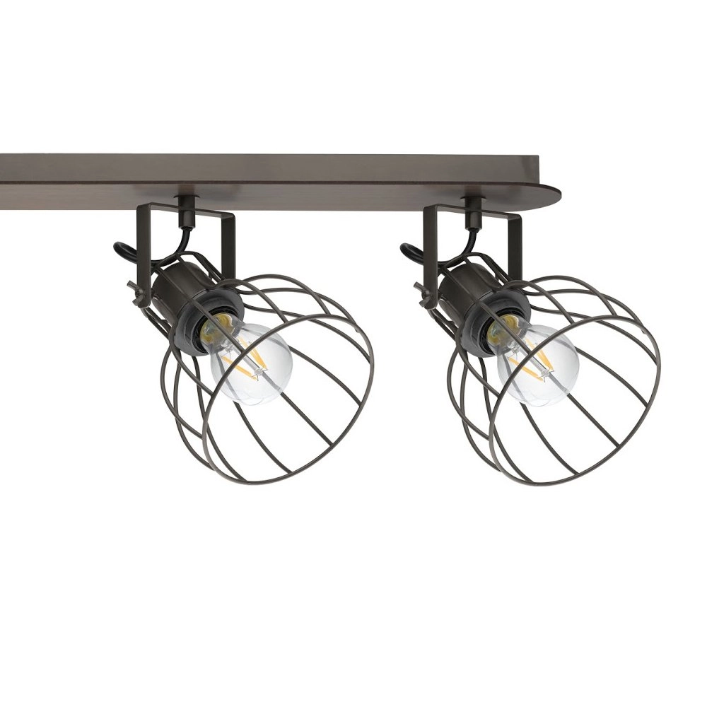 Plafondlamp Sambatello 4-lichts antiekbruin Eglo 9002759981372