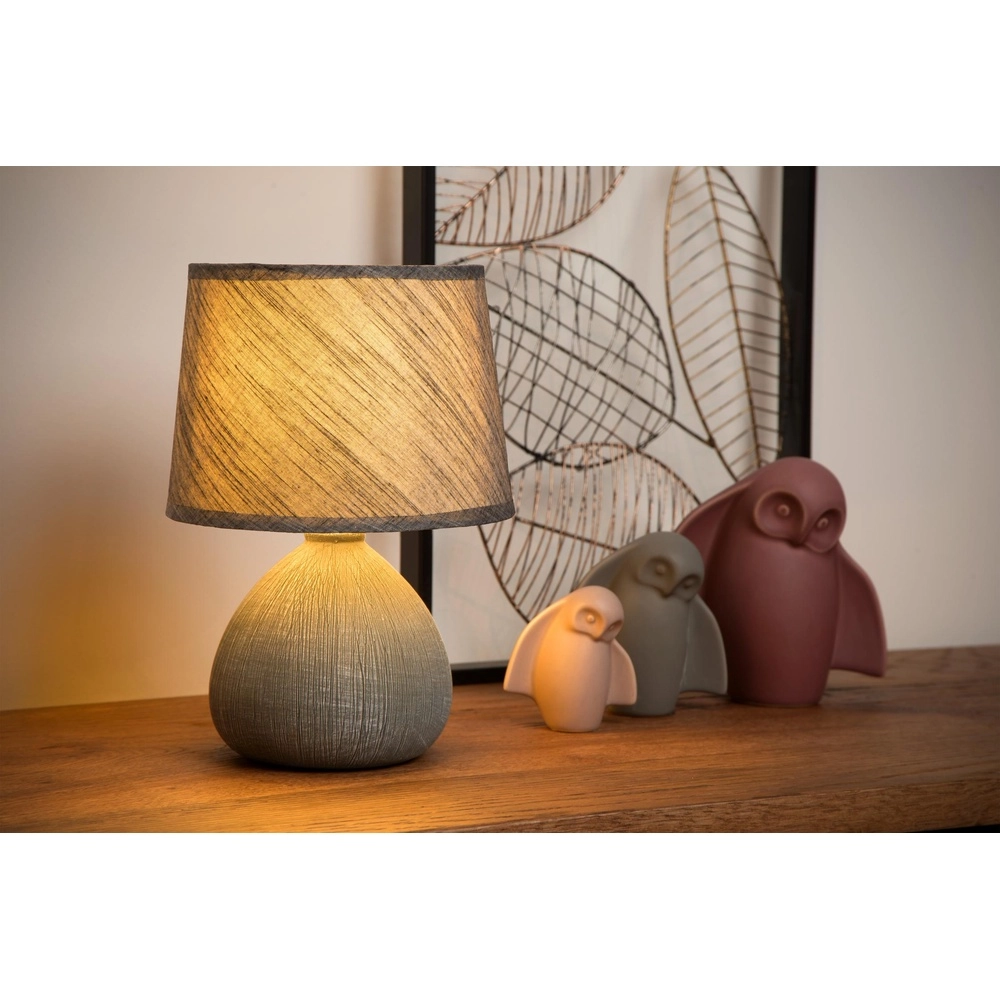 Schemerlamp Ramzi grijs Lucide 5411212470164