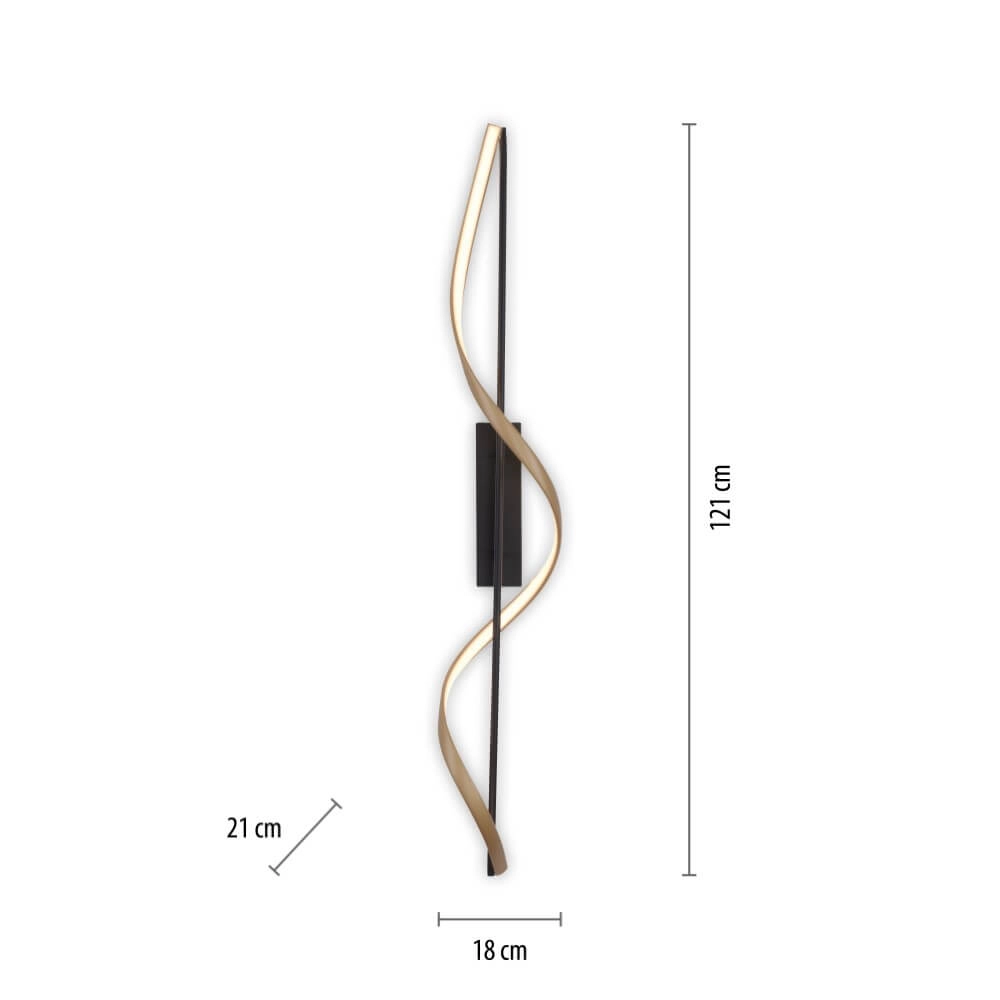 Plafondlamp Q-Swing antraciet Paul Neuhaus 4012248373774
