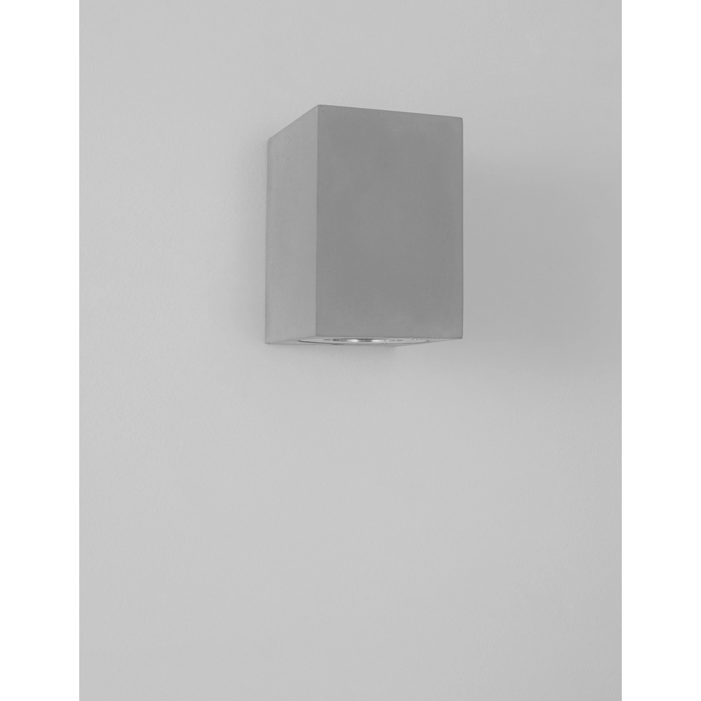 Vierkante spot Fuento betongrijs 12cm Lyora 5212017426871