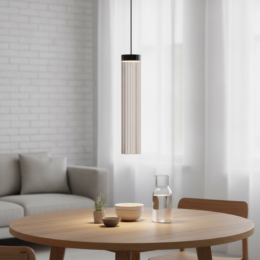 Design hanglamp Brielle antraciet met mokka glas