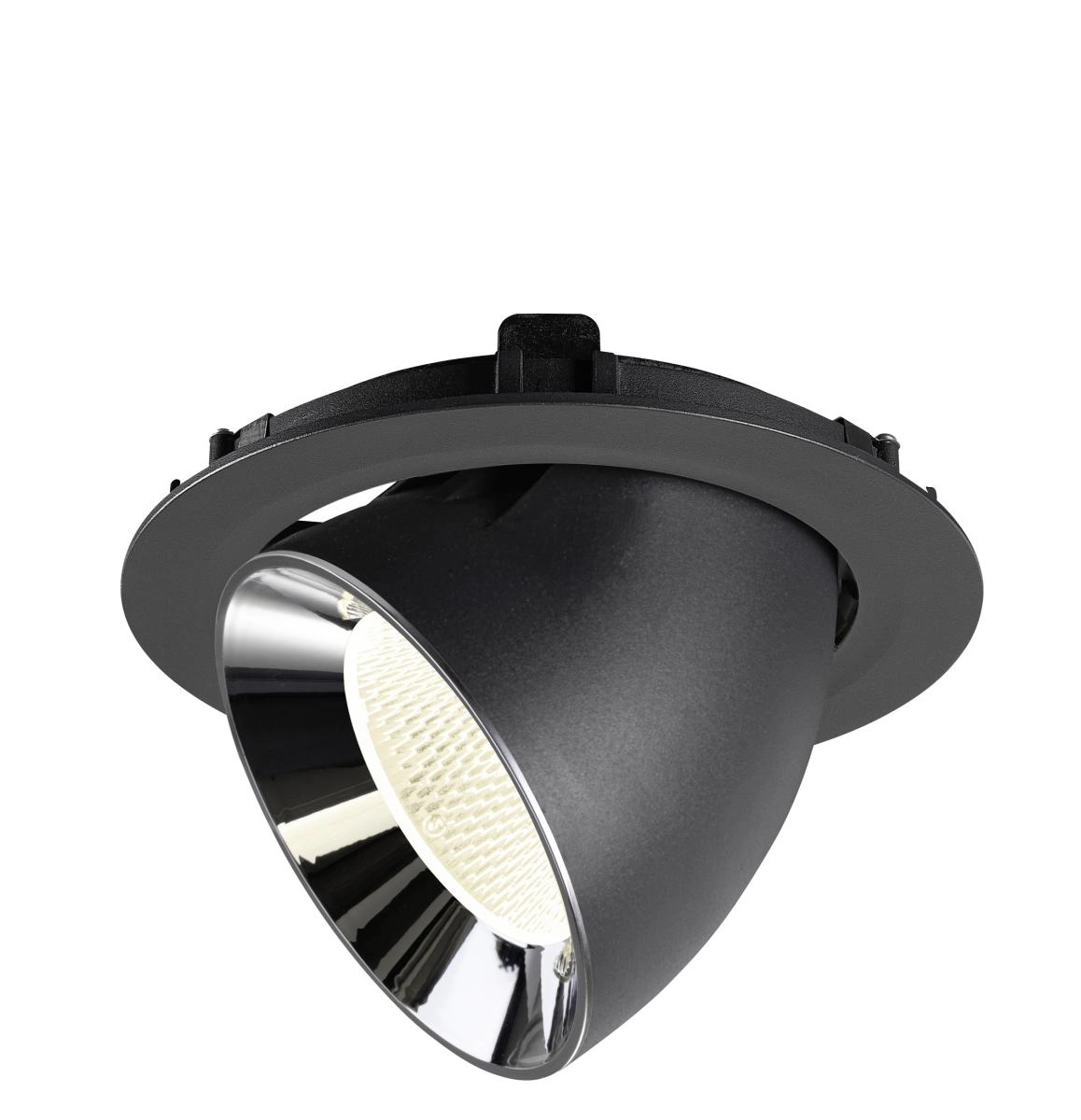 Inbouwspot Numinos Gimble XL zwart/chroom 4000K - 20gr SLV 4024163308526