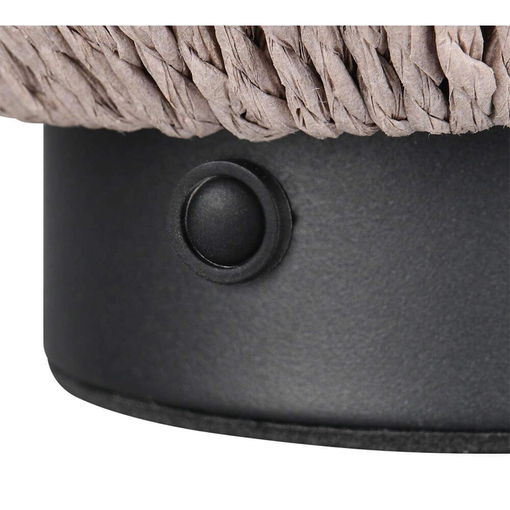 Rotan tafellamp Lira oplaadbaar Trio 4017807643169