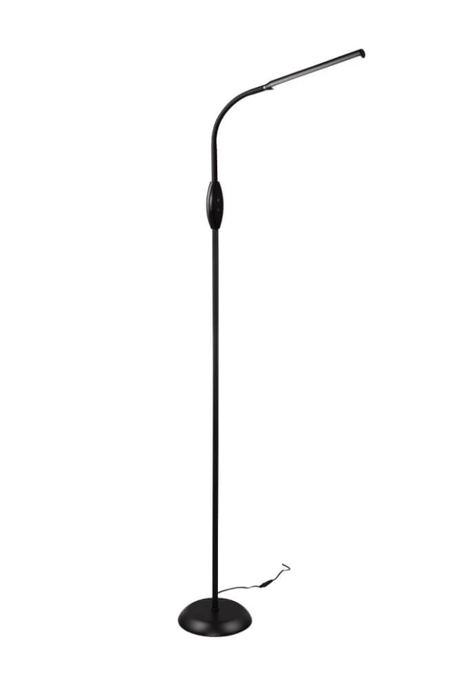 Leeslamp Toro zwart  145cm Trio 4017807600681