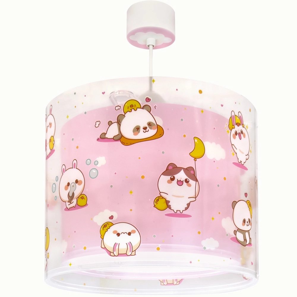 Kinder hanglamp Kawaii Friends roze glow in the dark Dalber 8420406002217