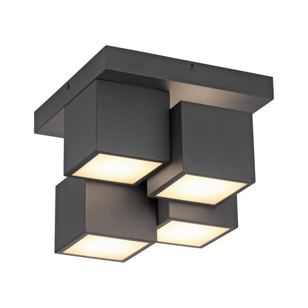 Zwarte plafondlamp Tetris zwart Zwarte plafondlamp Tetris zwart