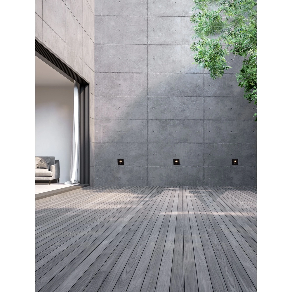 Inbouwlamp Cael antraciet 3000K Lyora 5212017481450