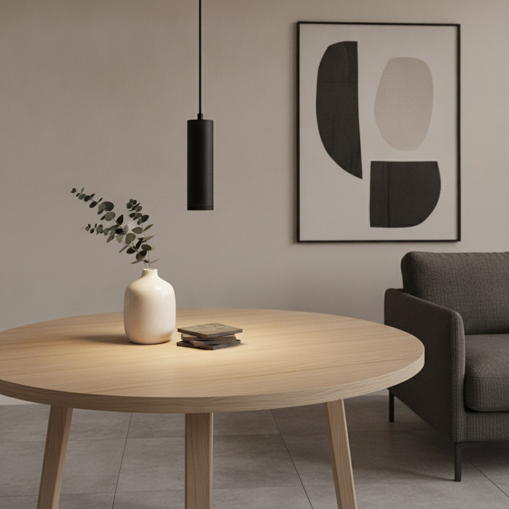 Design hanglamp Milano zwart 25cm