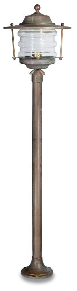 Staande lamp Onda M - verouderd messing