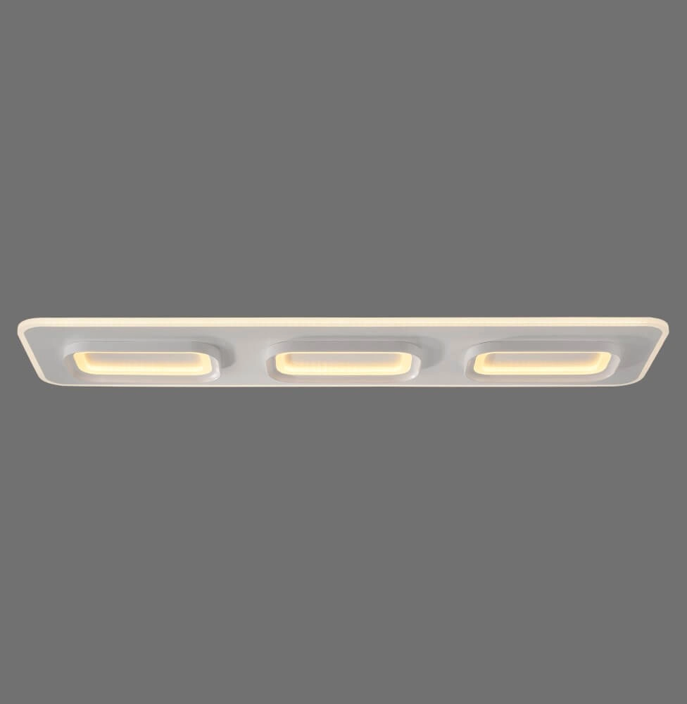 Witte plafondlamp Q-Kalina rechthoekig Paul Neuhaus 4012248385999