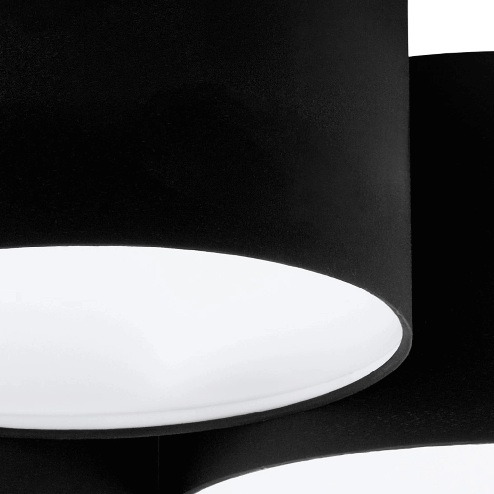 Zwarte plafondlamp Pastore 2 Eglo 9002759995089