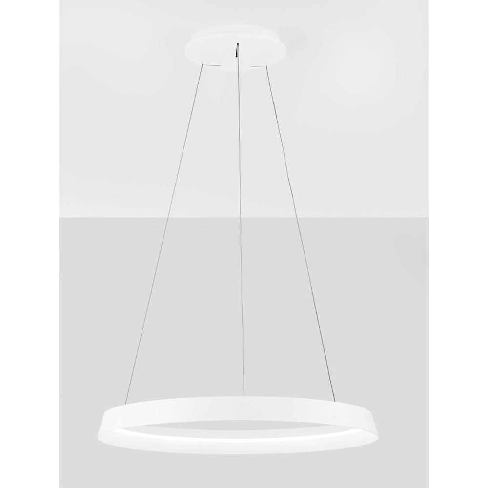 Design hanglamp Ormi Ø 60cm wit Lyora 5212017448828
