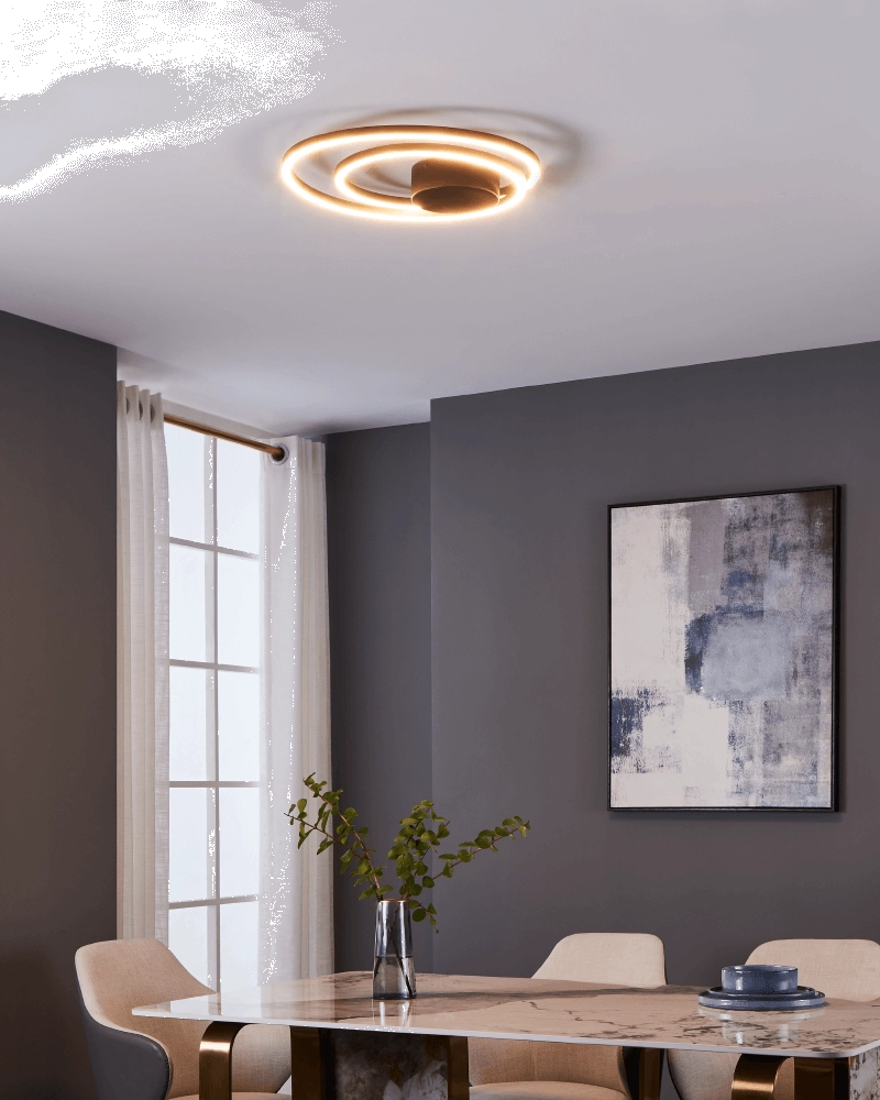 Design led plafondlamp Ruotale Ø 45cm Eglo 9008606244096