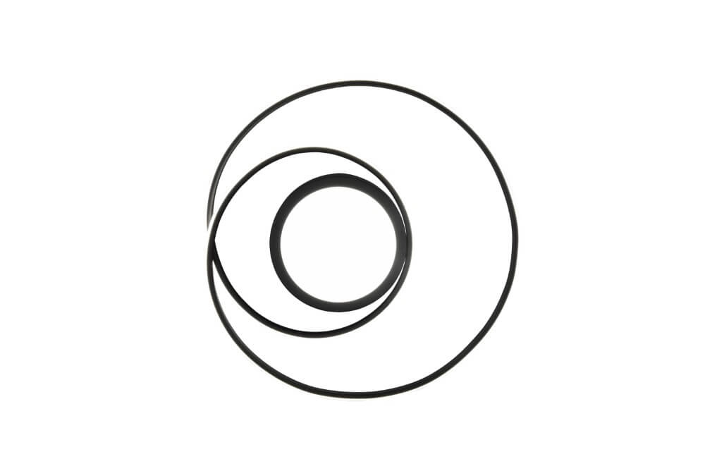 Plafonnière Yava 60cm zwart Trio 4017807503357