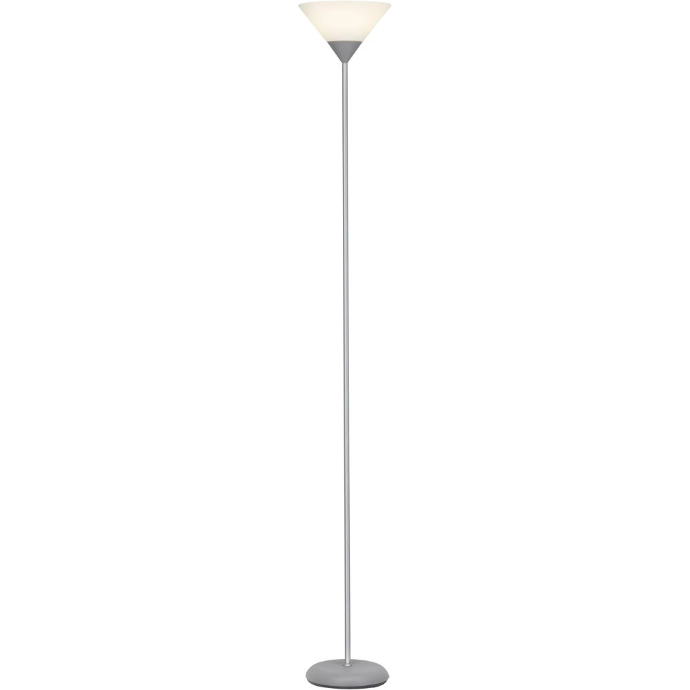 Vloerlamp Spari Led 180cm metaalgrijs met wit Vloerlamp Spari Led 180cm metaalgrijs met wit