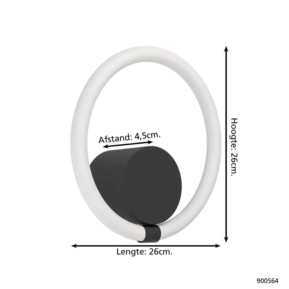 Moderne wandlamp Caranacoa Eglo 9008606244669