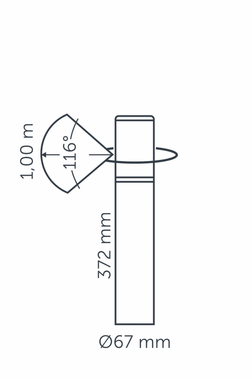 Tuinlamp Liv Low 12 volt LED In-lite 8717051004476