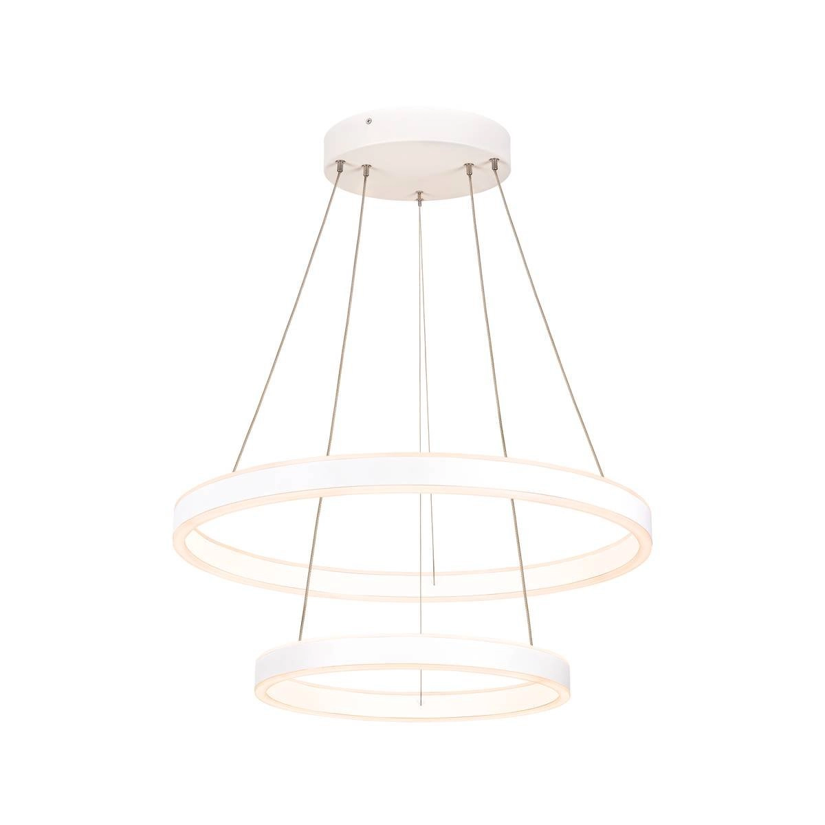 Led hanglamp One 2-rings Ø 60cm wit SLV 4024163249164