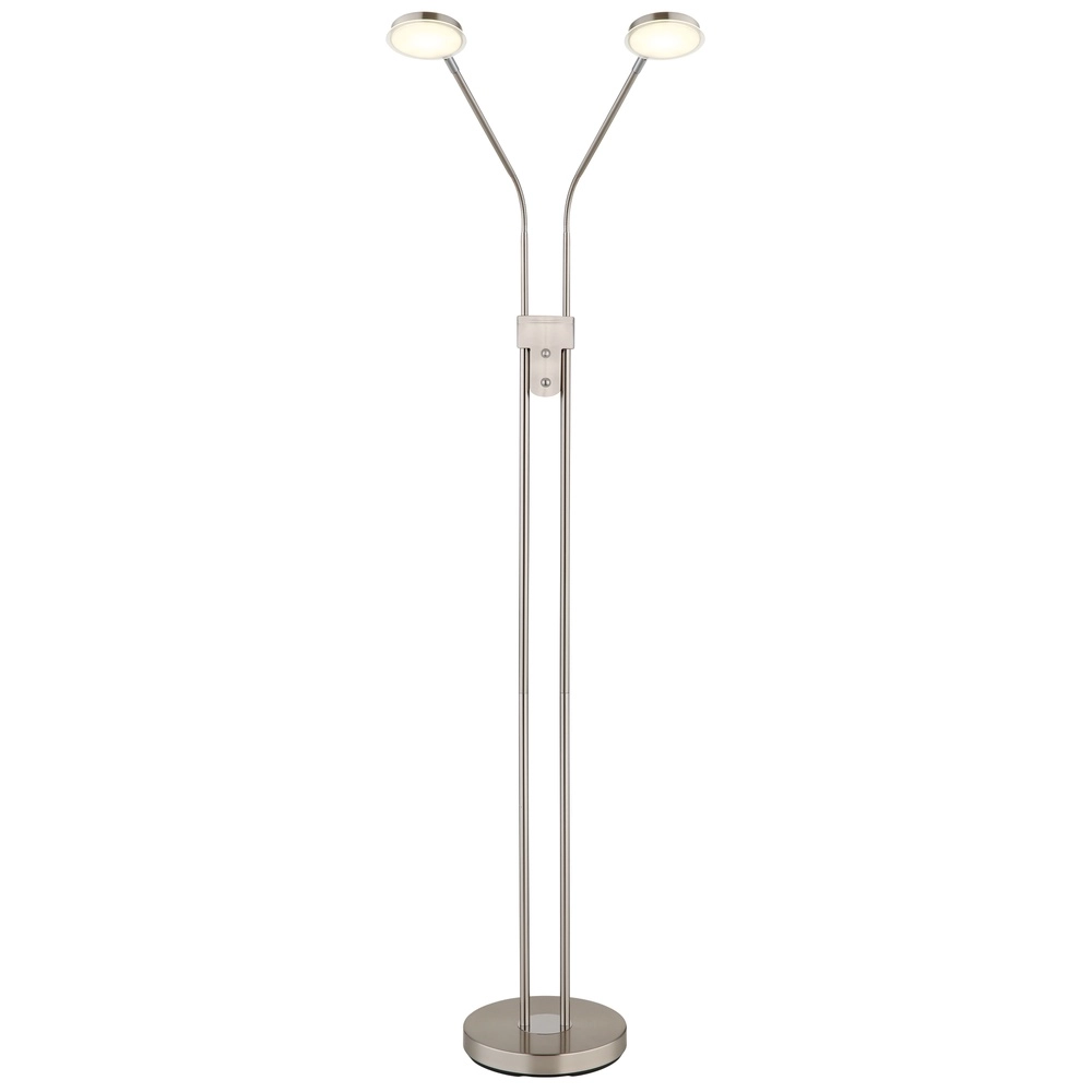 Leeslamp dubbel Silvio nikkel Globo 9007371592364