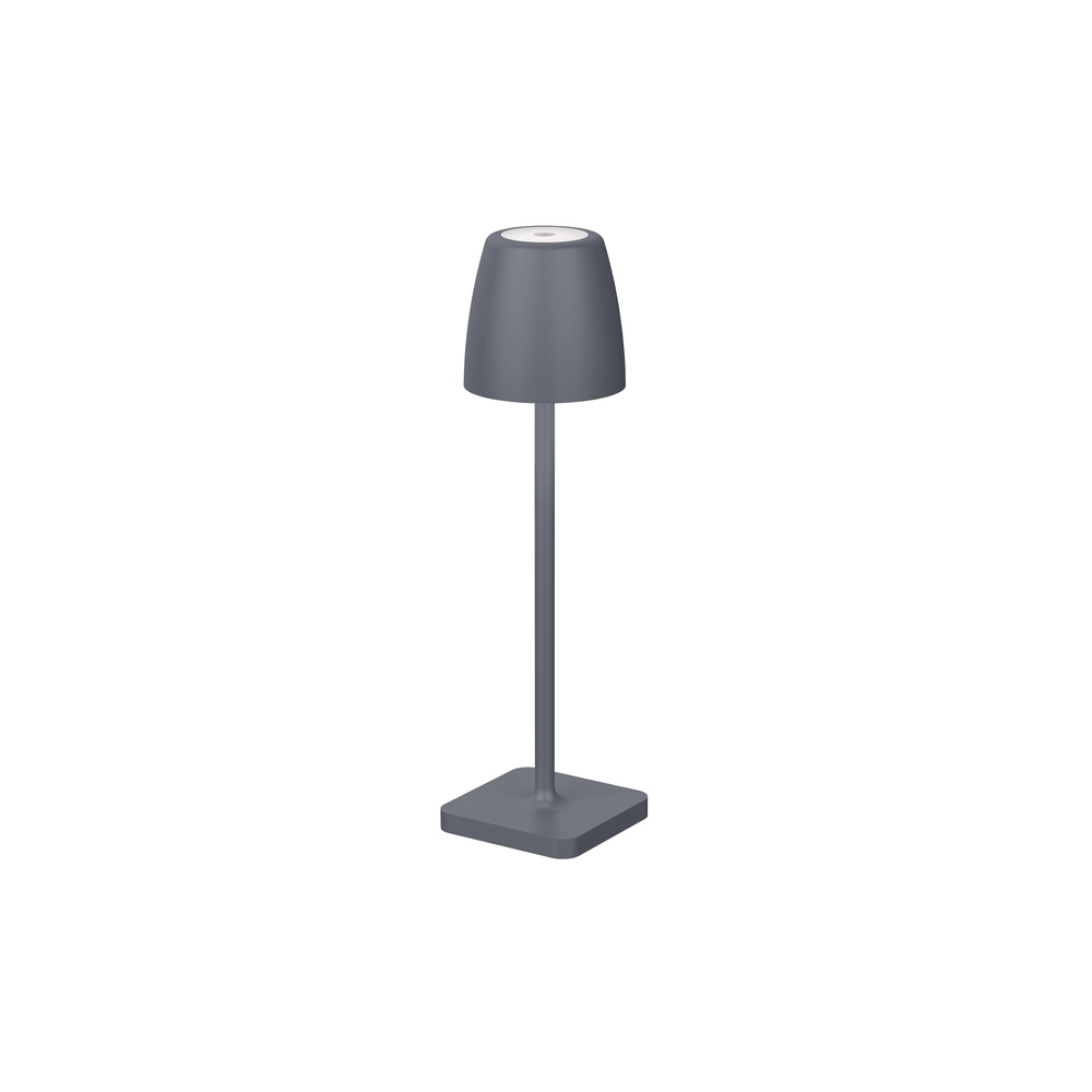 Tafellamp Colt grijs oplaadbaar Tafellamp Colt grijs oplaadbaar