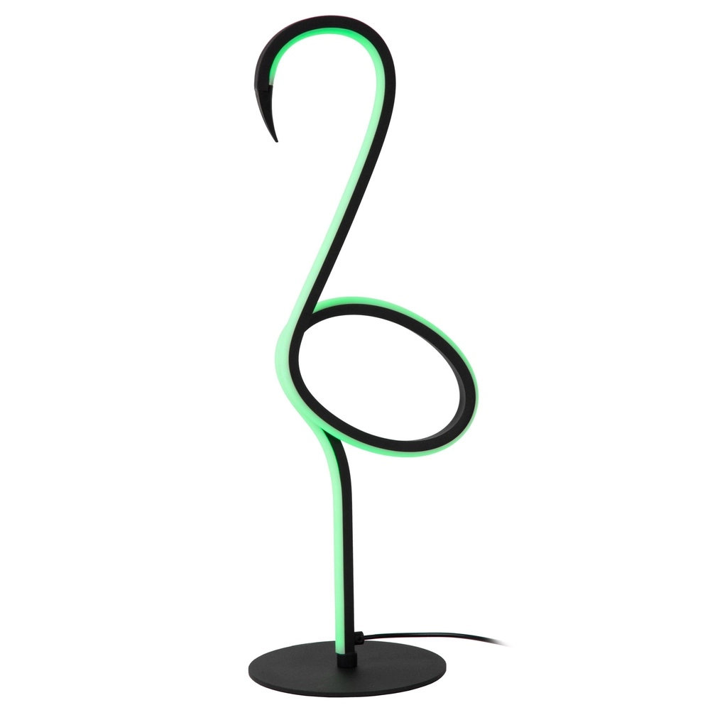 Tafellampje Flamingo zwart Lucide 5411212051745
