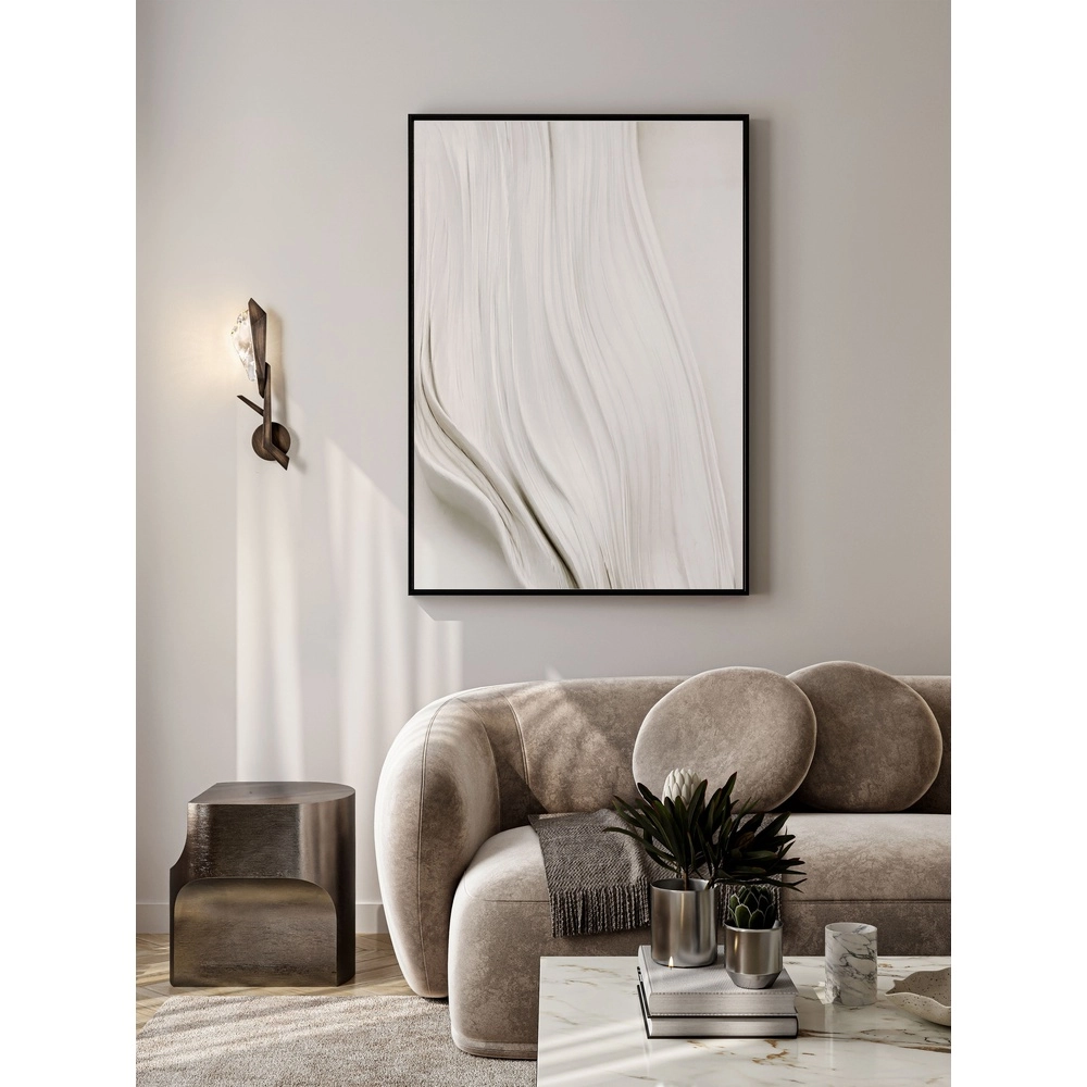 Antieke wandlamp Greta antiek messing