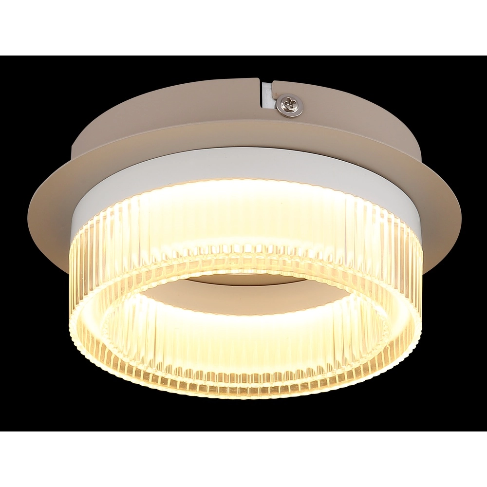 Moderne plafondlamp Zara zand bruin Ø 16cm Globo 9007371567065