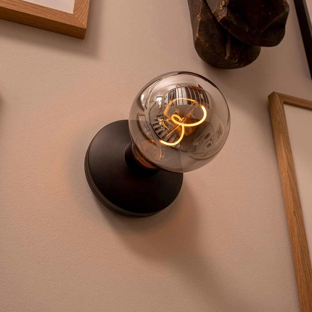 Oplaadbare wandlamp Bee Black Smoked Humble 7446023299213