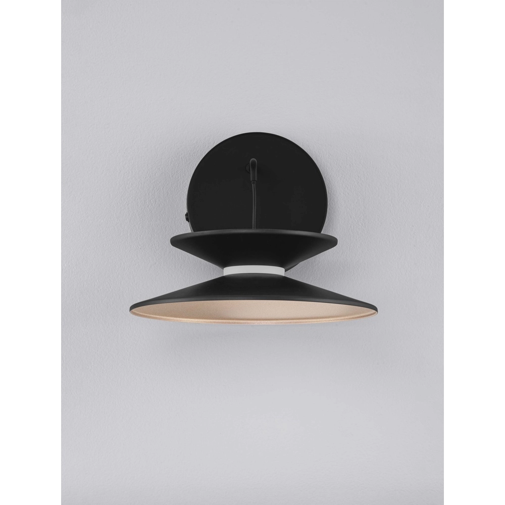 Design wandlamp Morfi zwart Lyora 5212017458506