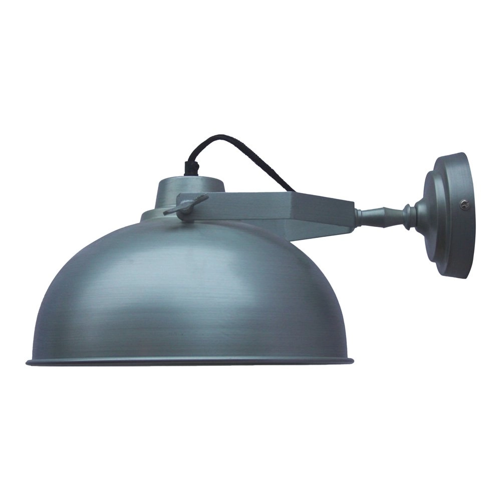 Wandlamp Urban Antique 30 cm zink