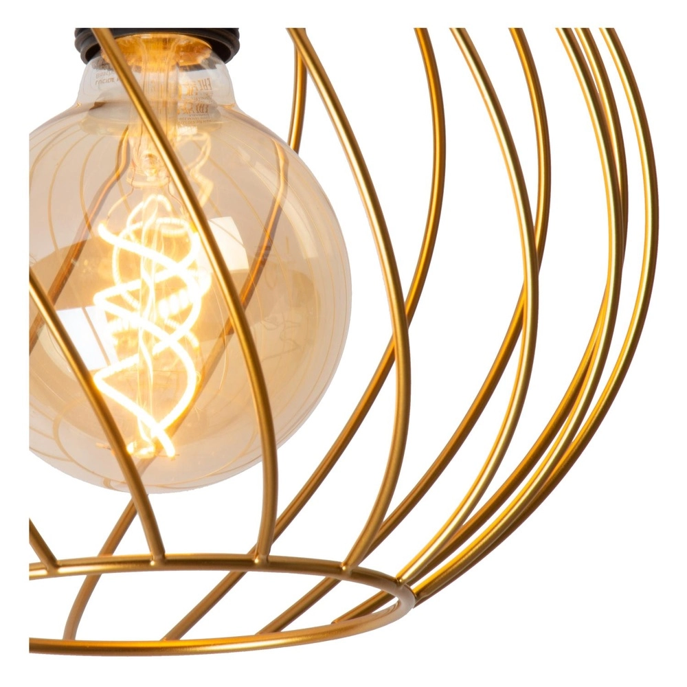 Plafondlamp Danza goud Ø 25cm Lucide 5411212211460