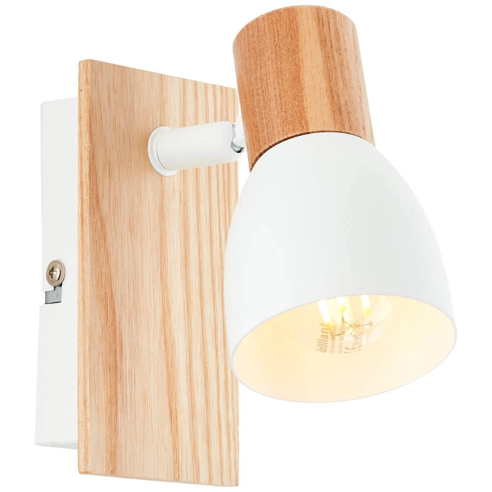 Wandlamp Daintree wit Brilliant 4004353408656