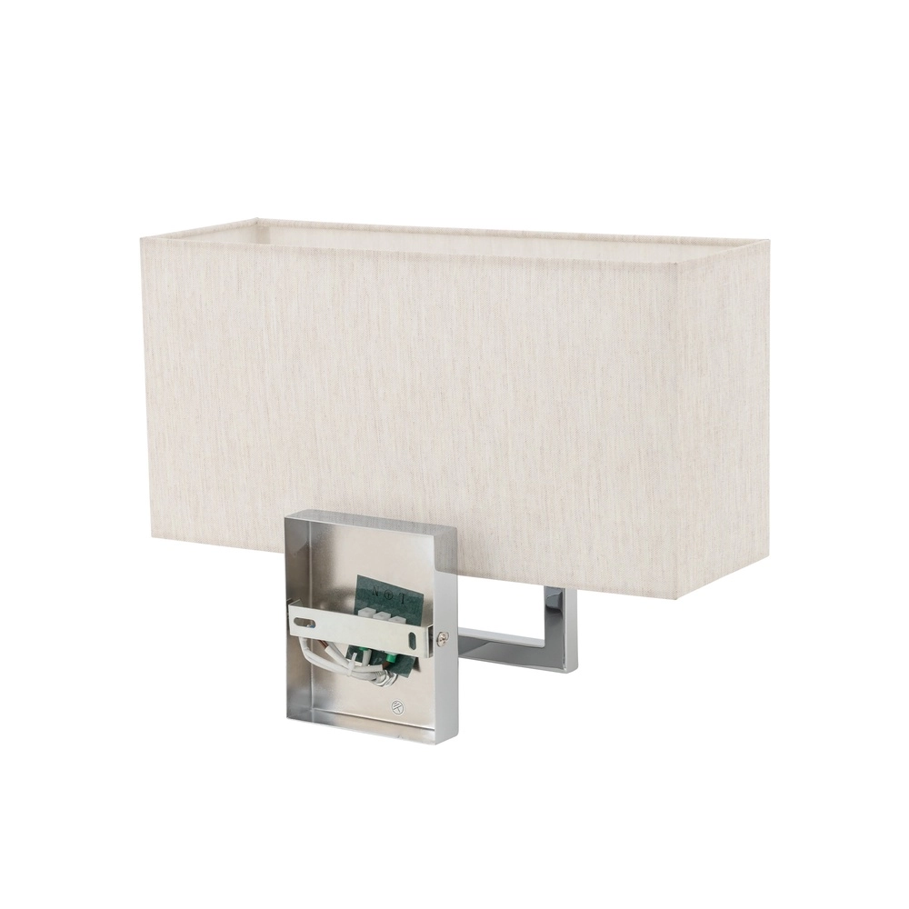 Wandlamp Hotel Mood 35,5cm crème Lyora 5903139117845