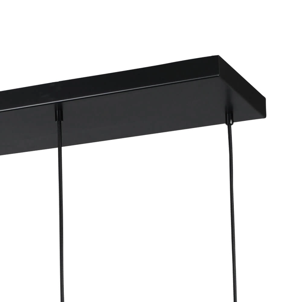 Hanglamp Lava 6x goud glas Ø 24cm Masterlight 8718121286211