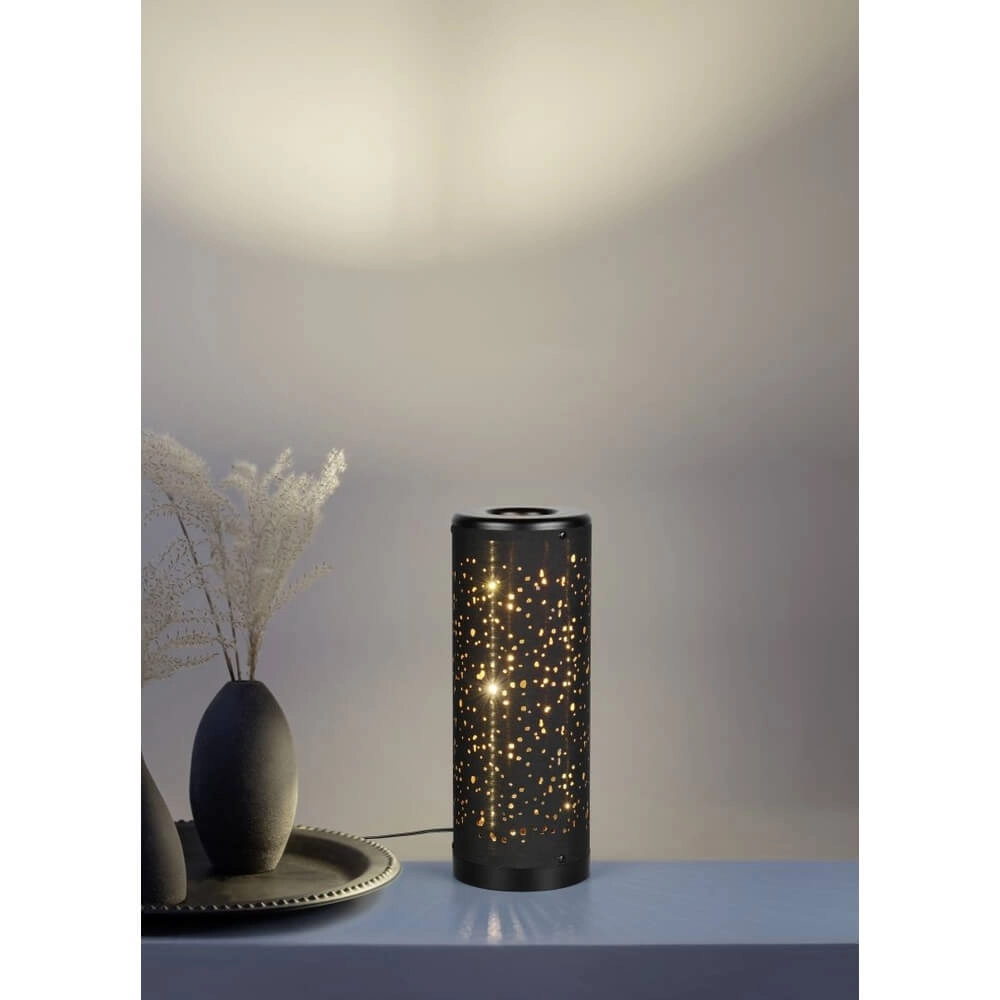 Tafellampje Taco zwart Trio 4017807641332